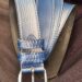 CINTURA IN PELLE BLUE